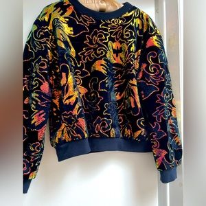 Zara sequin sweatshirt size L